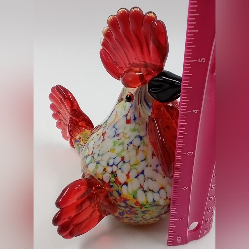 Art Glass  Rooster - Picture 5 of 5